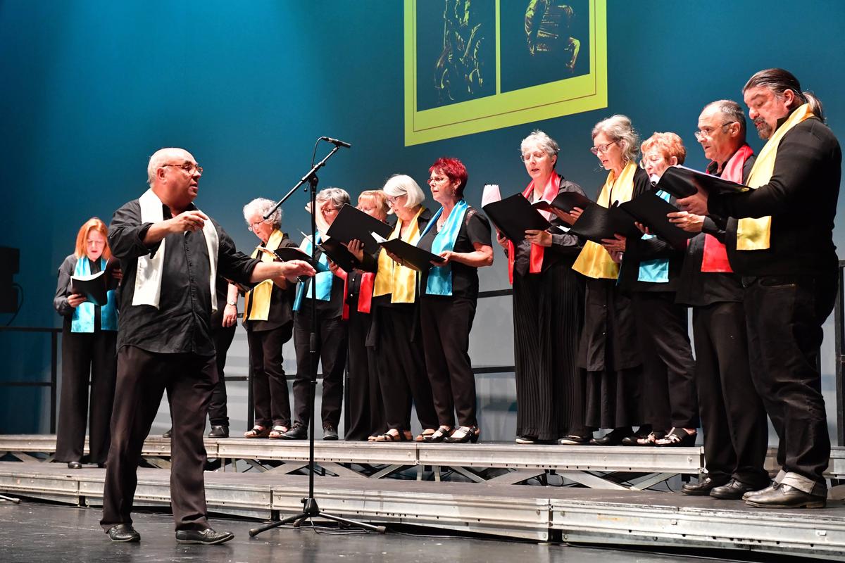 Five vocal ensembles at the Festival of 1000 Voices in Périgord